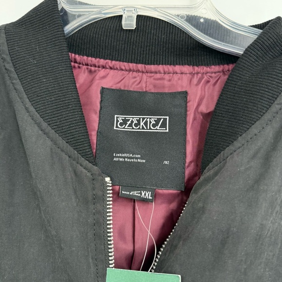 Ezekiel Rico Jacket Men’s Size XXL Black Full Zip Lightweight Soft Shell NWT - Picture 5 of 12